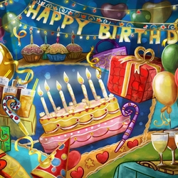Пазл: С Днем рождения, меня!