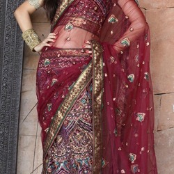 Пазл: Индийское сари