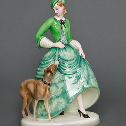 Пазл: Фарфоровая статуэтка