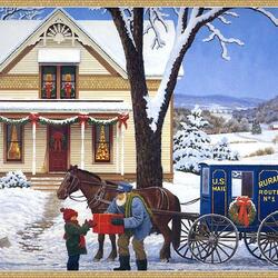 Пазл: Праздничная доставка