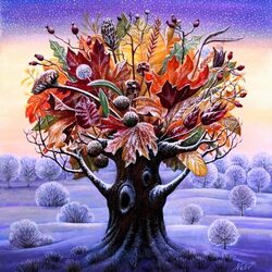 Пазл: Зимний букет