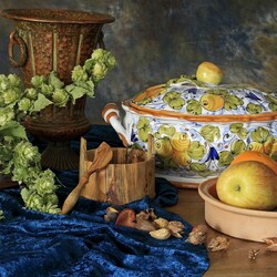 Пазл: Натюрморт с хмелем