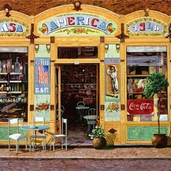 Пазл: Бар Америка