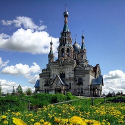 Пазл: Храм в Кукобое Ярославской области