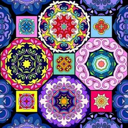 Пазл: Мандалы