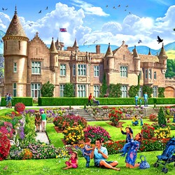 Пазл: Королевская резиденция - замок Балморал