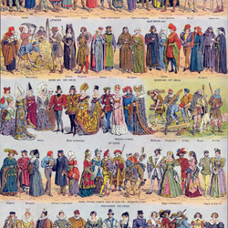 Пазл: История одежды