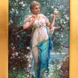 Пазл: Красавица в лунном свете