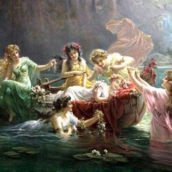 Пазл: Купальщицы