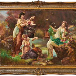 Пазл: Лесные нимфы