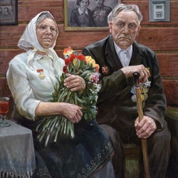 Пазл: Золотая свадьба