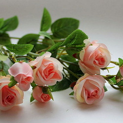 Пазл: Ветка кустовой розы