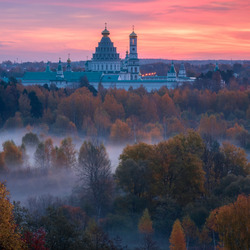Пазл: Осенний туман