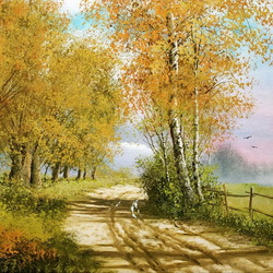 Пазл: Осенний пейзаж