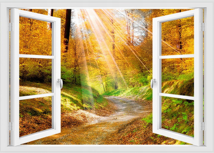 Пазл «Осень за окном » из 140 элементов | Собрать онлайн пазл №263431