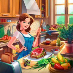 Пазл: Хозяйка на кухне