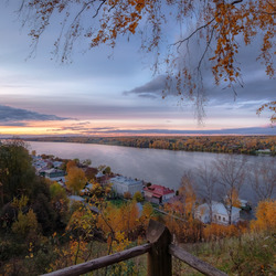 Пазл: Осень на Волге