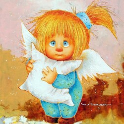 Пазл: Ангел-хранитель сладких снов