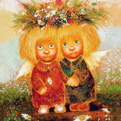 Пазл: Ангелы исполняющие мечты