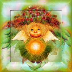 Пазл: Солнечный ангел