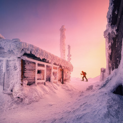 Пазл: Деревенский домик