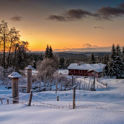 Пазл: Зимняя улица