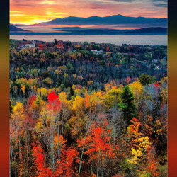 Пазл: Осенний закат