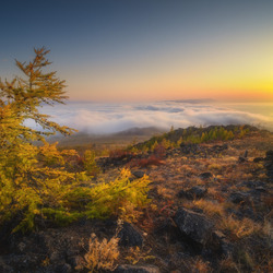 Пазл: Закат на Байкале