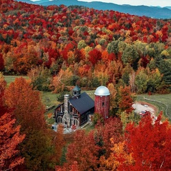 Пазл: Осень в Вермонте