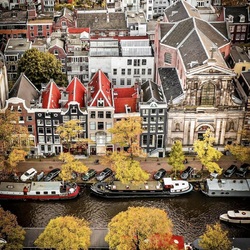Пазл: Осень в Амстердаме