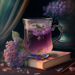 Пазл: Цветочный чай