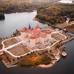 Пазл: Осенний замок Морицбург