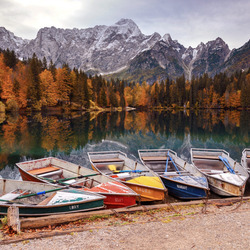 Пазл: Лодки