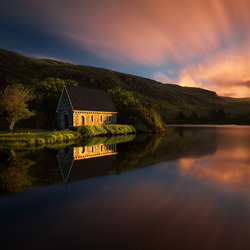 Пазл: Озеро и лес