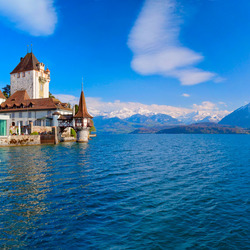 Пазл: Водная гладь озера