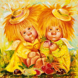 Пазл: Ангелы плодородия