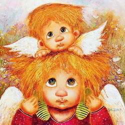 Пазл: Ангелы семейной любви