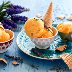 Пазл: Мороженое апельсиновое