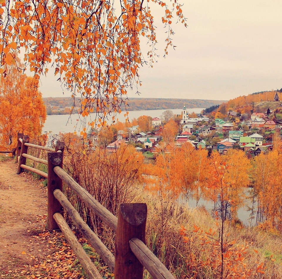 Ивановская область Плес осень