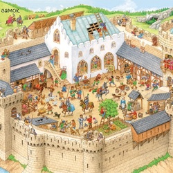 Пазл: Рыцарский замок