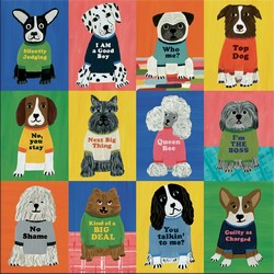 Пазл: Собаки-боссы