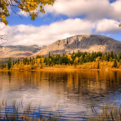 Пазл: Осень в горах