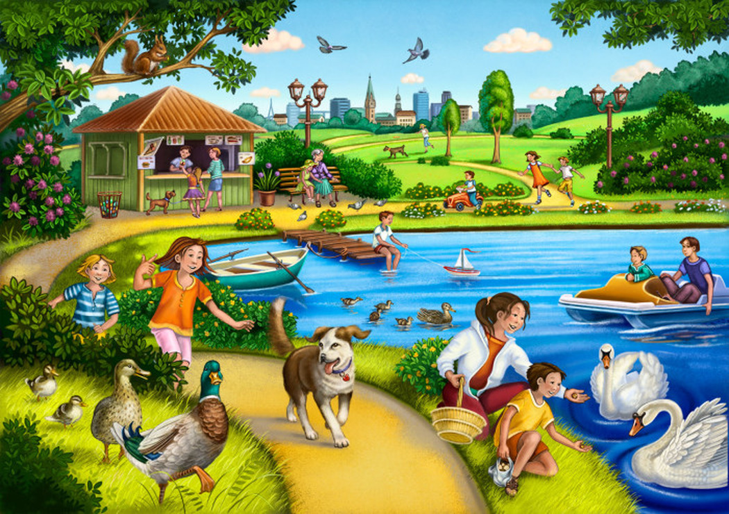 Describe nature. Описание картины для детей. Сюжетная картина с изображением парк. Описание иллюстрации. Опиши картинку.