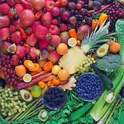 Пазл: Фрукты и овощи