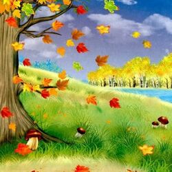 Пазл: Осенний пейзаж 