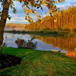 Пазл: Осенний берег