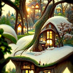 Пазл: Первый снег