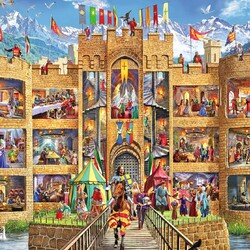 Пазл: Средневековный замок