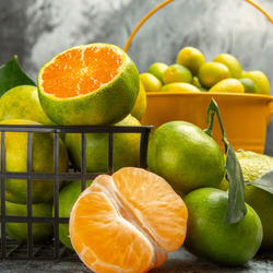 Пазл: Ведерко мандаринов