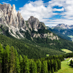 Пазл: Горы и облака